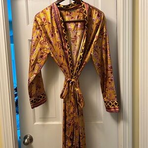 Like new Intimately Free People floor length satin robe